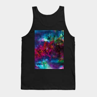 Trippy Nebula Galaxy Tank Top